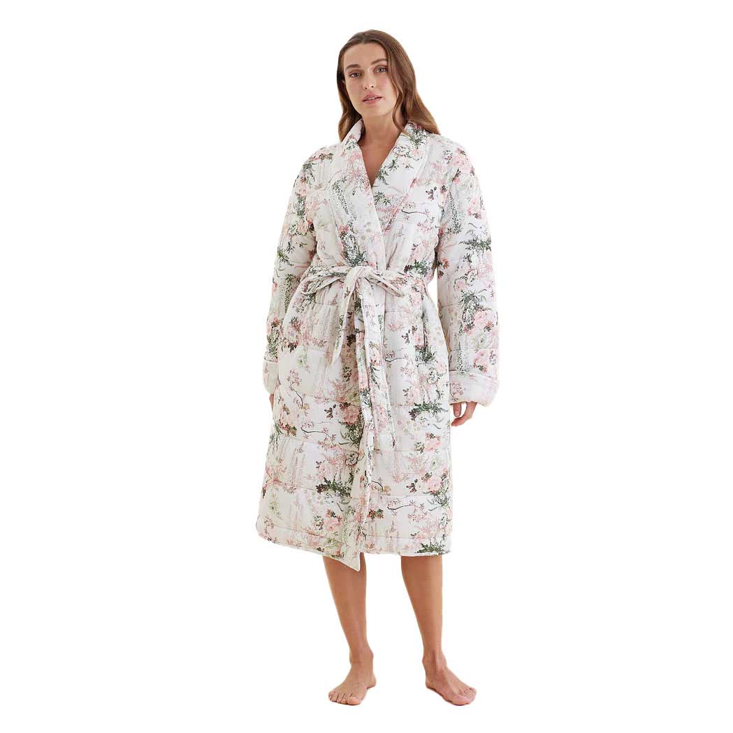 Papinelle Odette Quilted Cuddle Puffa Robe